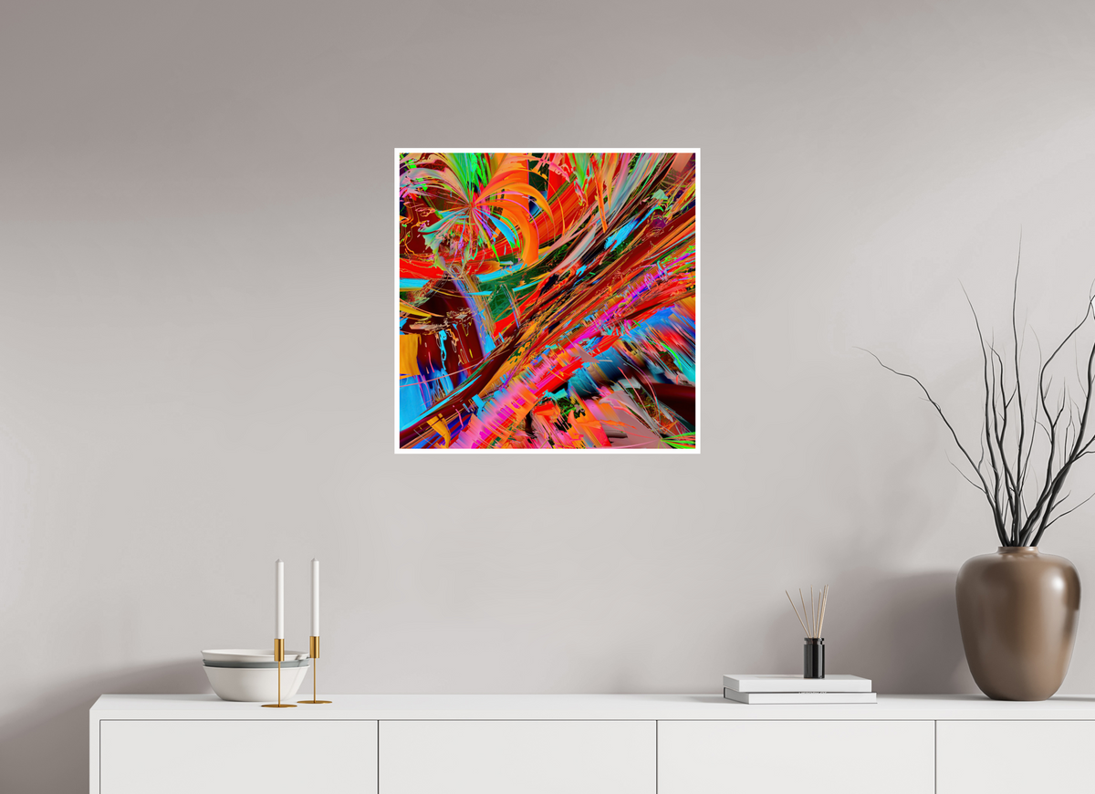 oszillae by mankofunk — 60 × 60 cm, baryta print