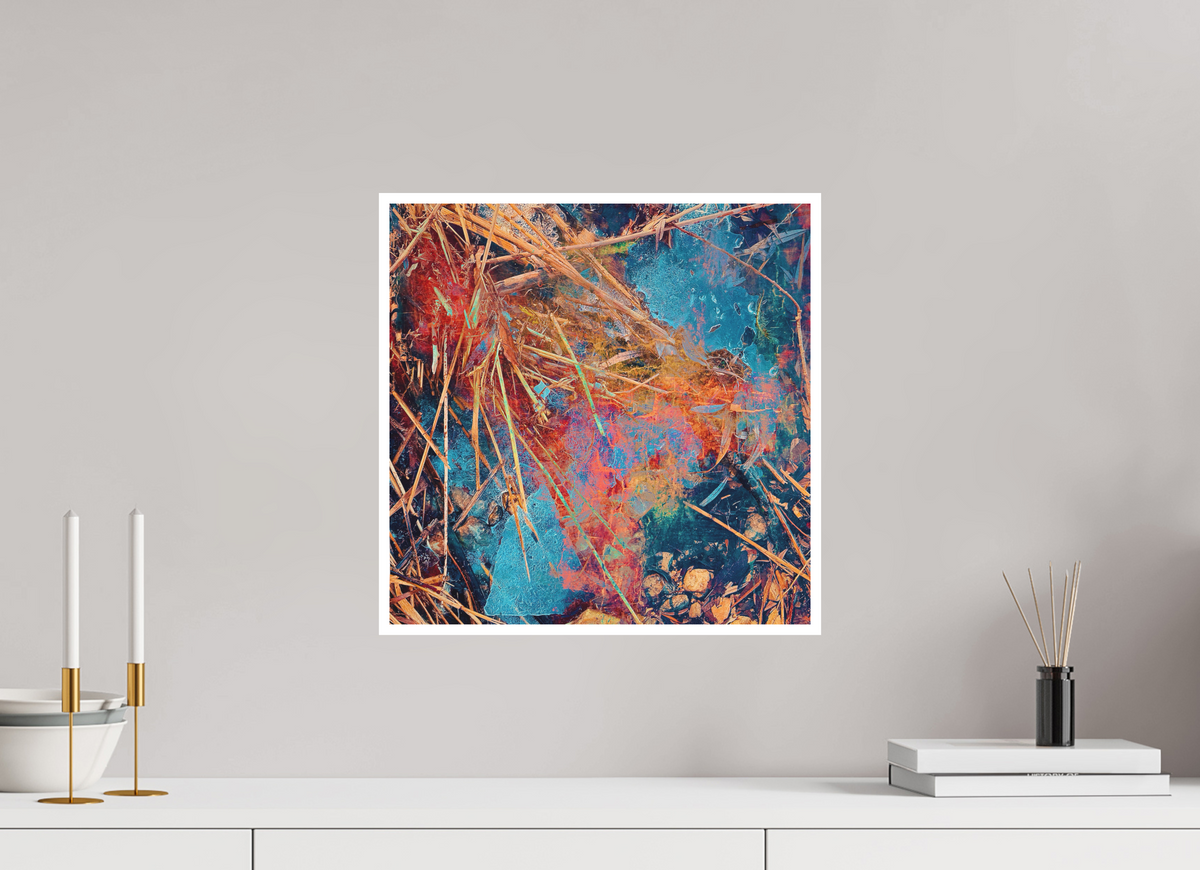 cold resonance by ad.inf — 40 × 40 cm, unframed