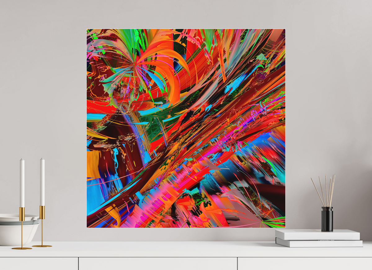 oszillae by mankofunk — 60 × 60 cm, acrylic glass