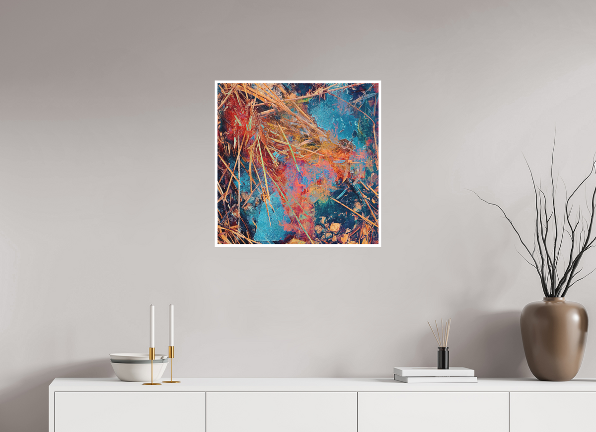 cold resonance by ad.inf — 60 × 60 cm, unframed