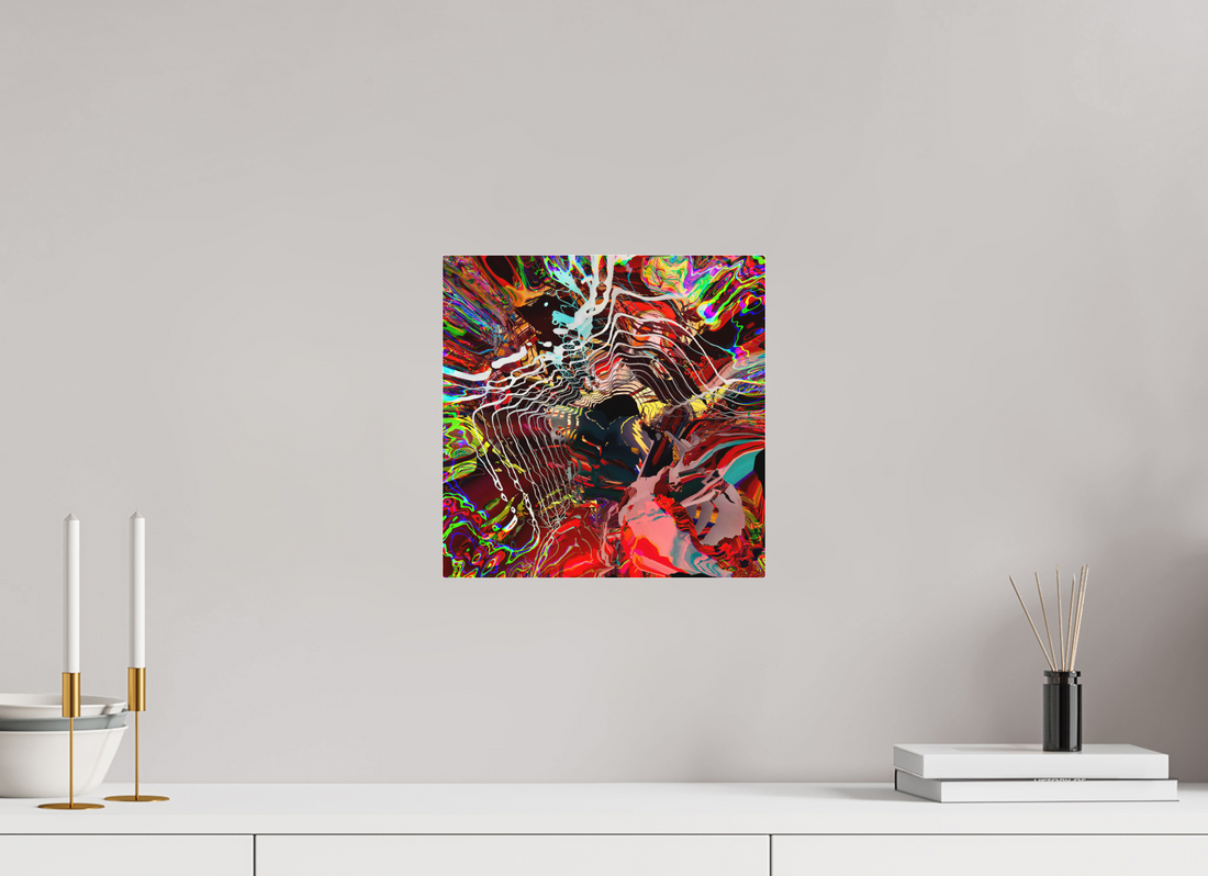 reverb by mankofunk — 30 × 30 cm, acrylic glass