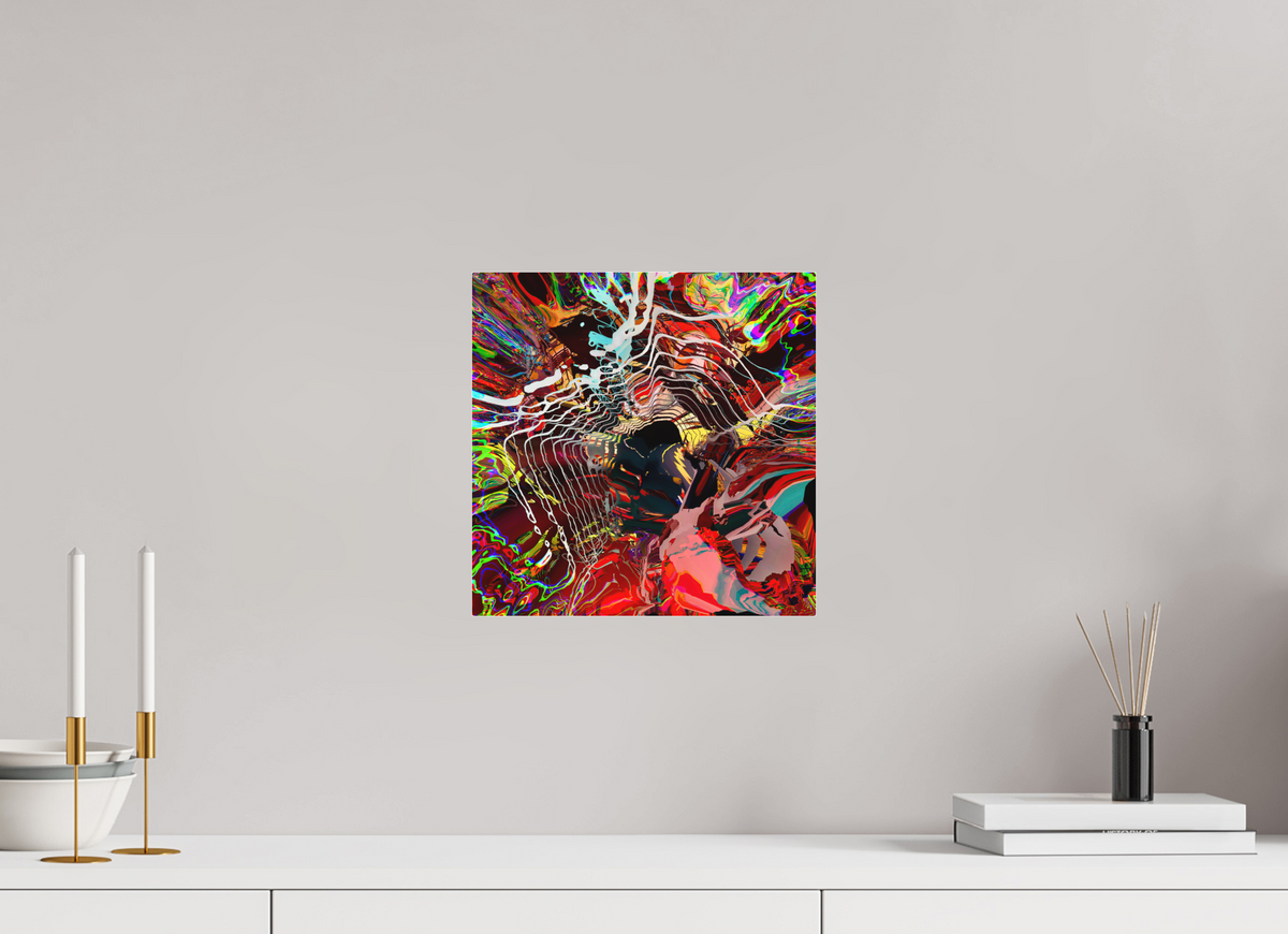 reverb by mankofunk — 30 × 30 cm, acrylic glass