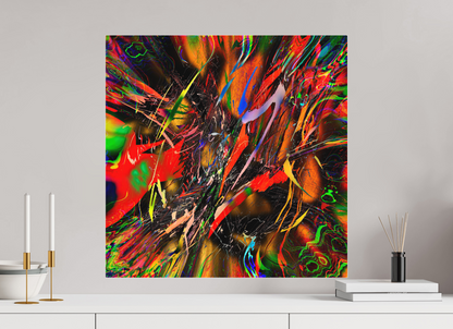 transients by mankofunk — 60 × 60 cm, acrylic glass