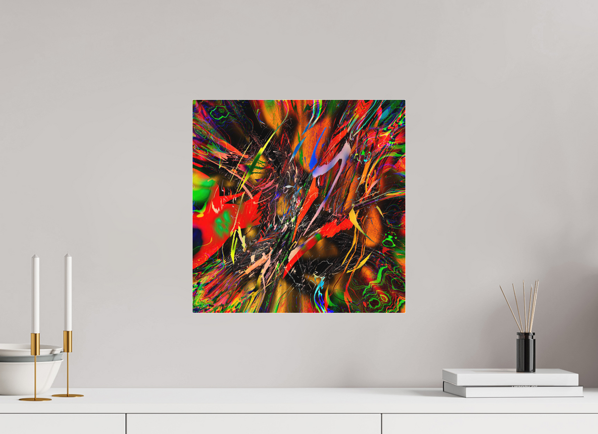 transients by mankofunk — 40 × 40 cm, acrylic glass