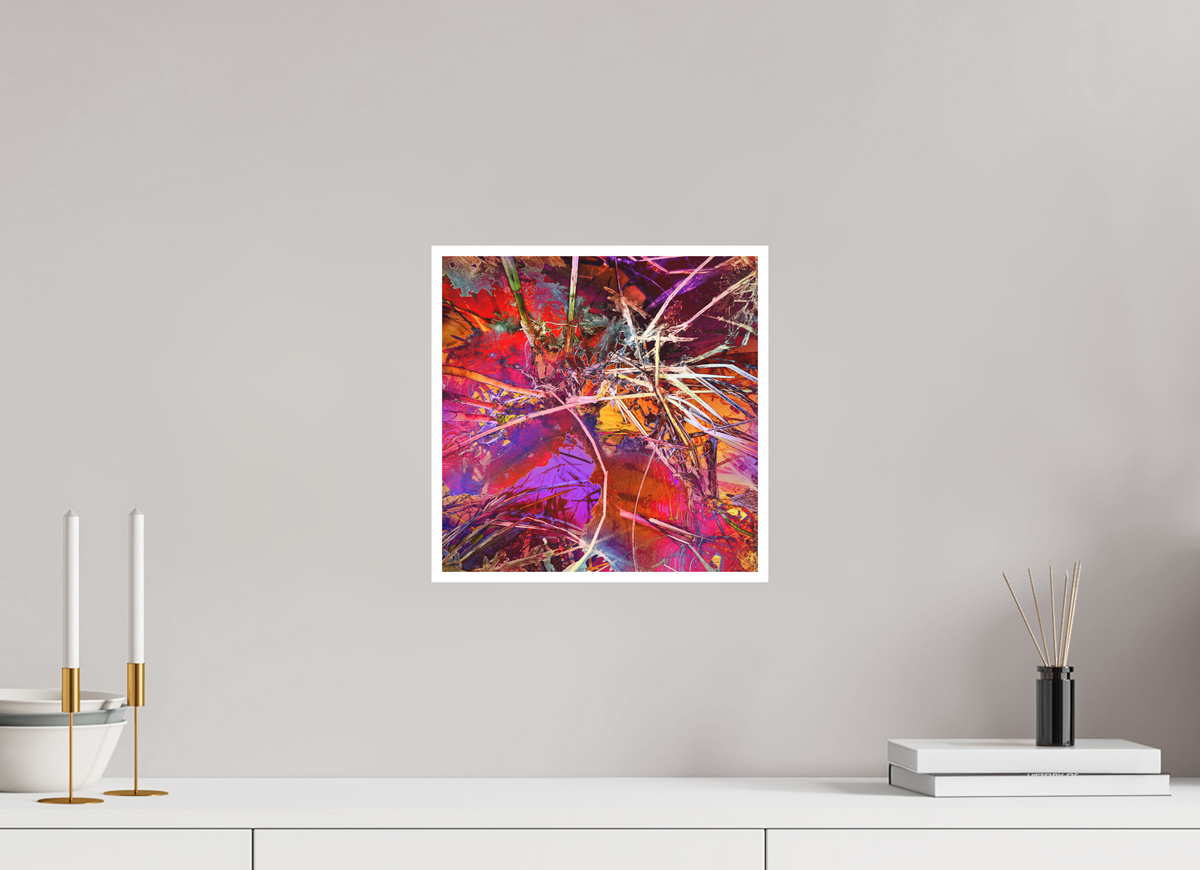 frostbitten prism by ad.inf — 30 × 30 cm, unframed