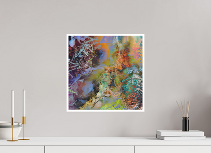 iced down pastels by ad.inf — 40 × 40 cm, unframed