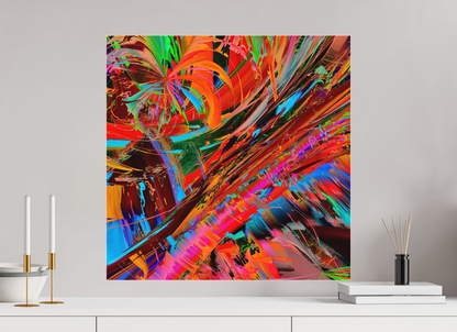 oszillae by mankofunk — 60 × 60 cm, acrylic glass